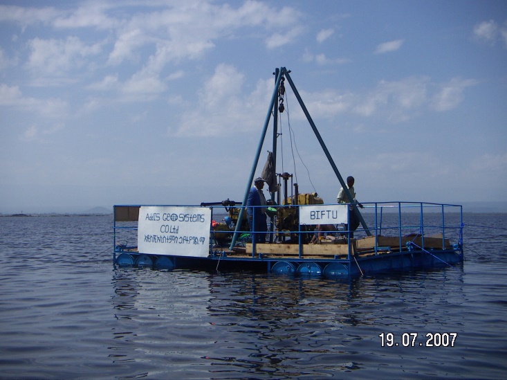 Under water Geotechnical Investigation